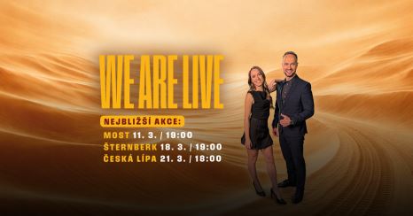Známá motoristická dvojice z TV Nova vyráží za fanoušky. V Mostě odstartuje unikátní motoristická talkshow We Are Live.